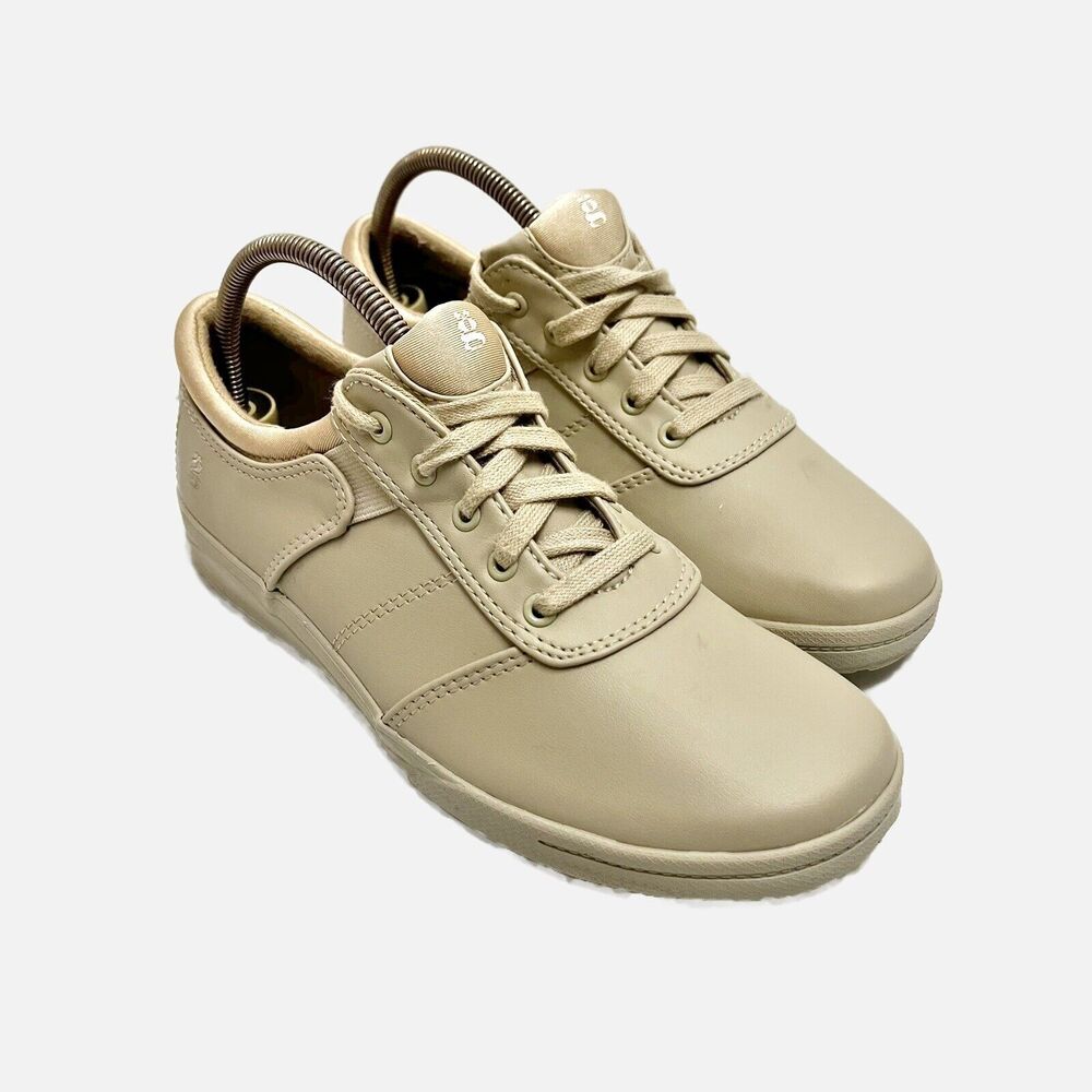 Grasshopper Ortholite Stretch Plus Lace II  Tan Sneakers Size 6M  EH57930